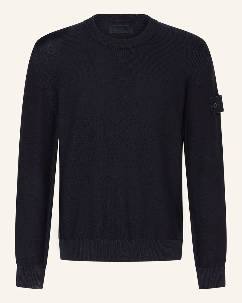 Stone Island Pullover Ghost blau Dunkelblau