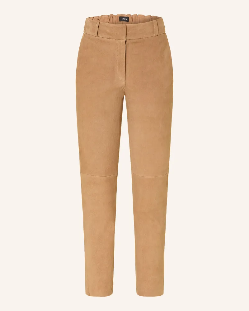 Arma Lederhose Jen braun Hellbraun