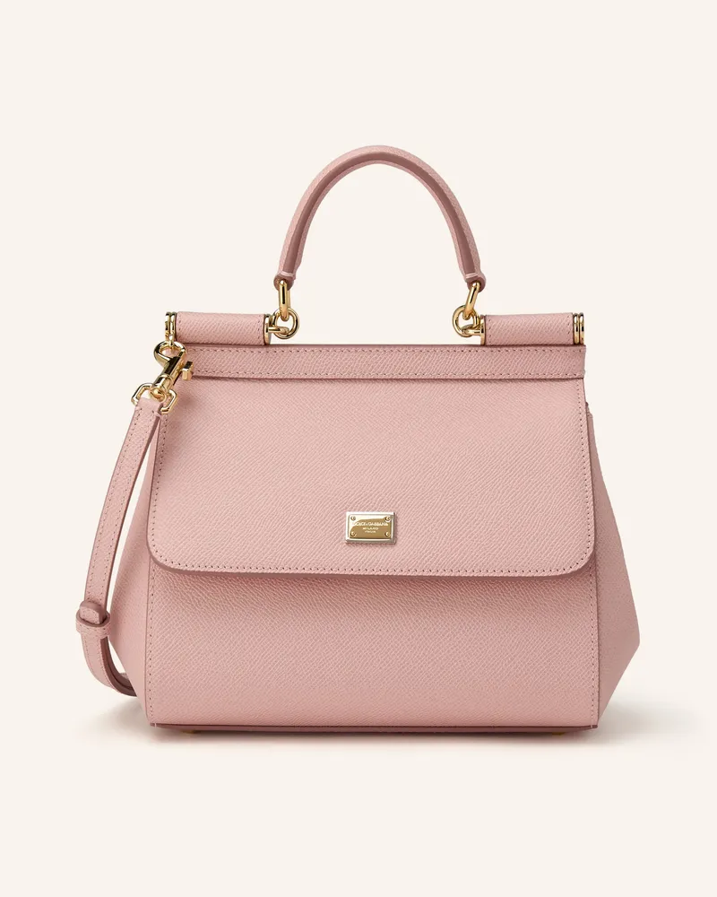 Dolce & Gabbana Handtasche Sicily Medium rosa Hellrosa