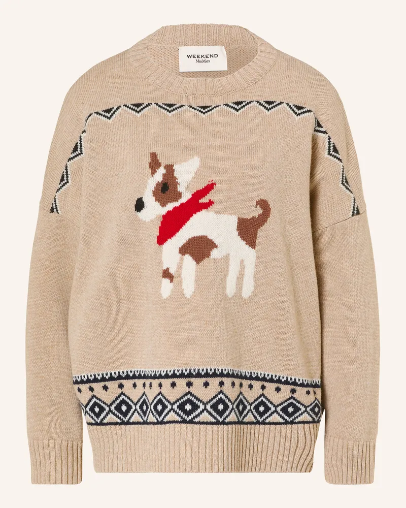Max Mara Pullover Pavidi beige Camel