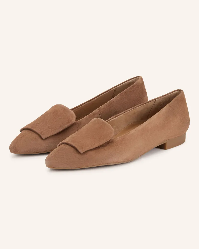paul green Ballerinas braun Braun