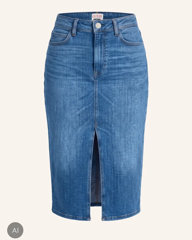 Guess Stiftrock blau Blau