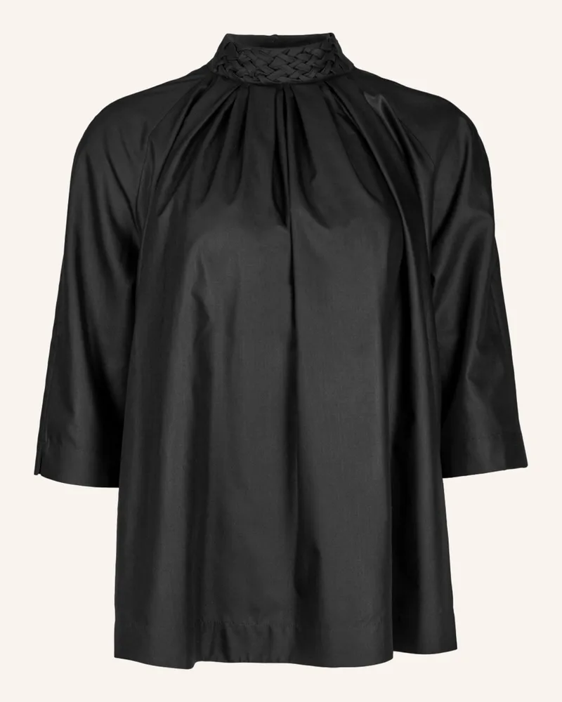 Helene Galwas Bluse Aus Baumwolle Emily schwarz Schwarz