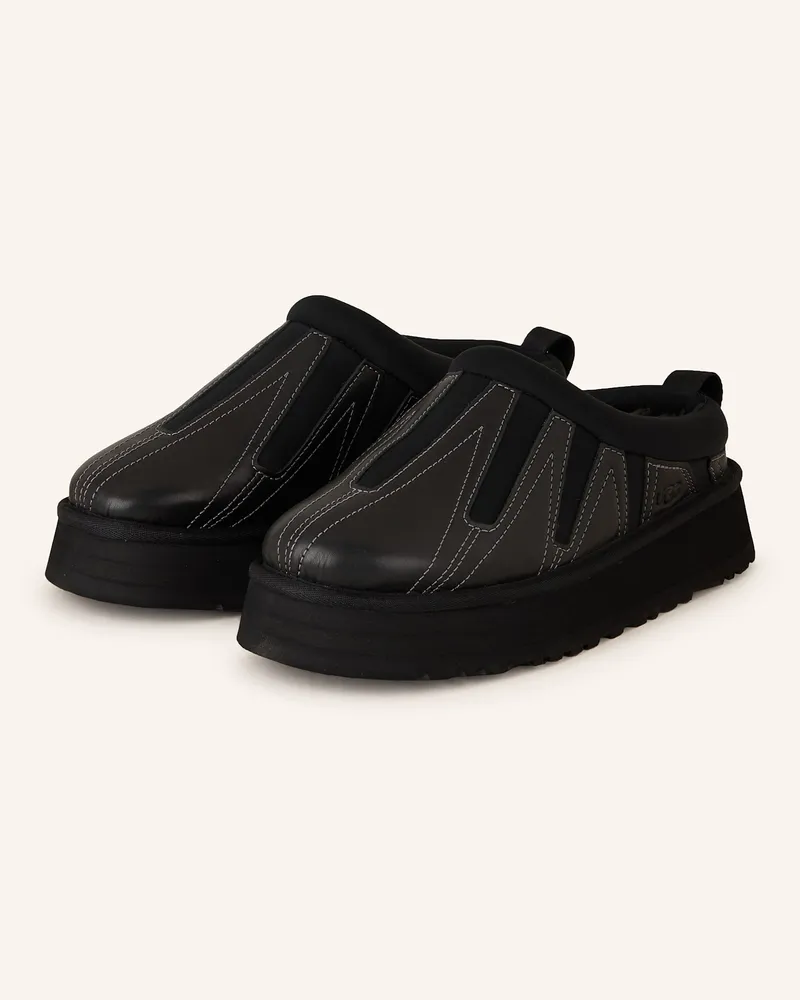 UGG Pantoletten Tazz Sunwave schwarz Schwarz