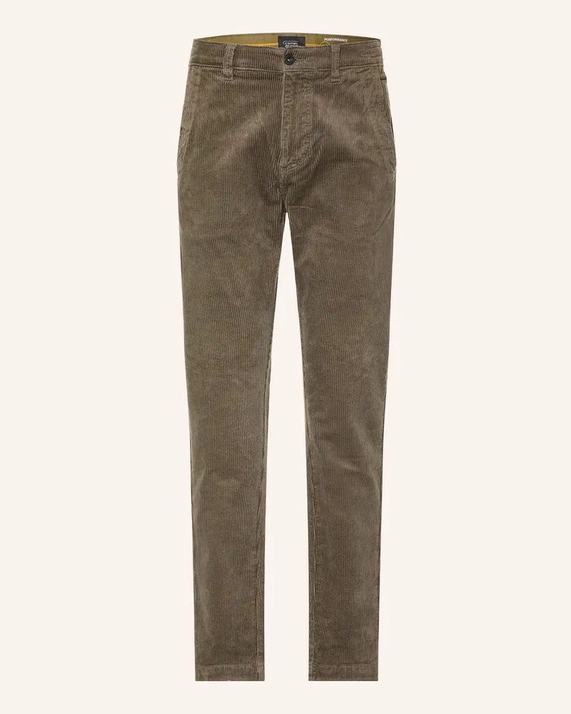 Camel Active Cordchino Regular Fit gruen Khaki