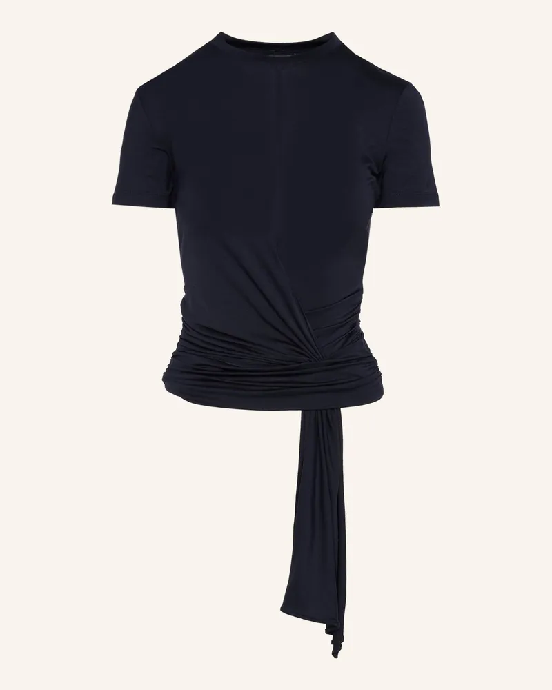 7 for all mankind Knitted Fitted Twist Tee blau Blau
