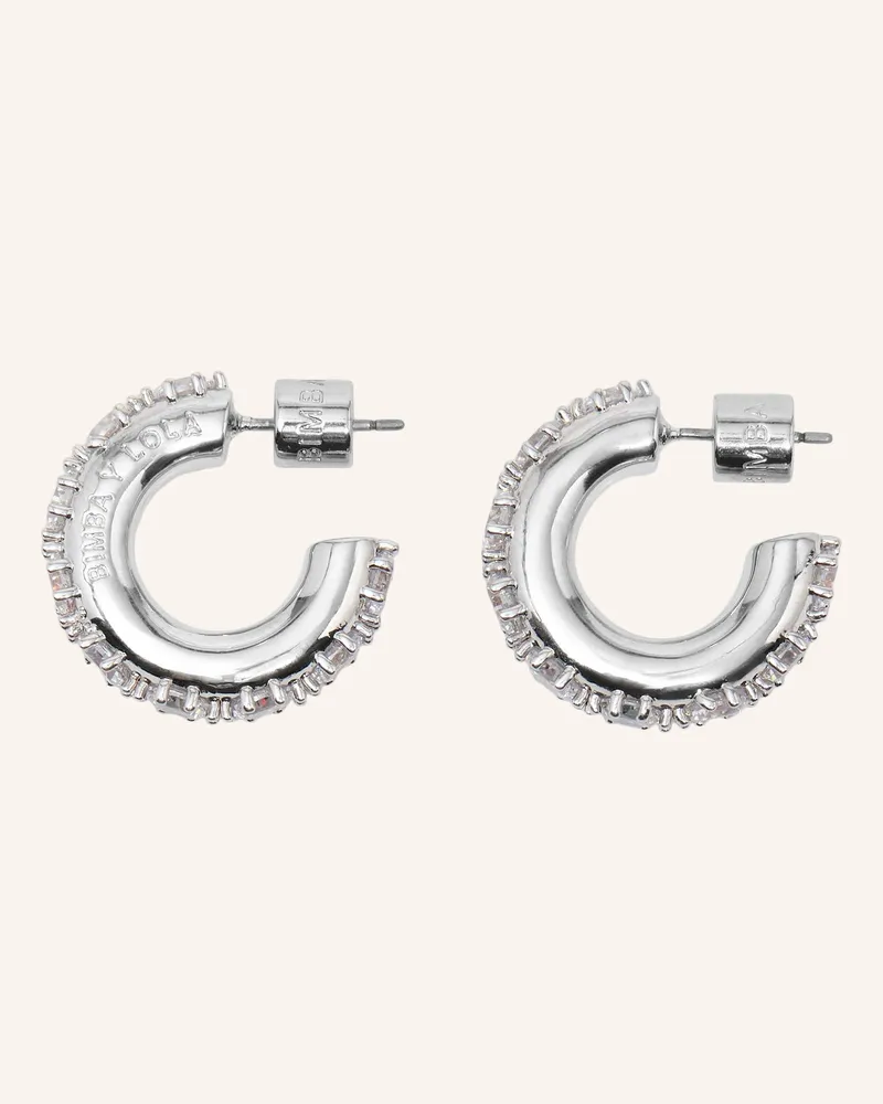 BIMBA Y LOLA Creolen silber Silber