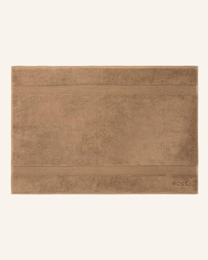 HUGO BOSS Badematte Loft braun Camel