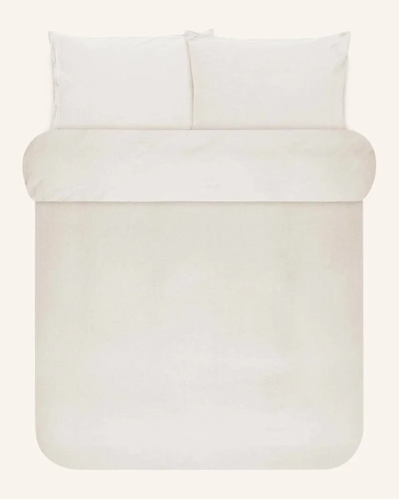 Marc O'Polo Bettwäsche VALKA aus Leinen Creme