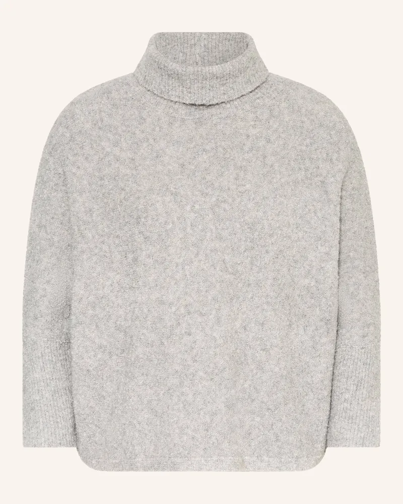 someday. Rollkragenpullover Tiola Aus Bouclé beige Grau