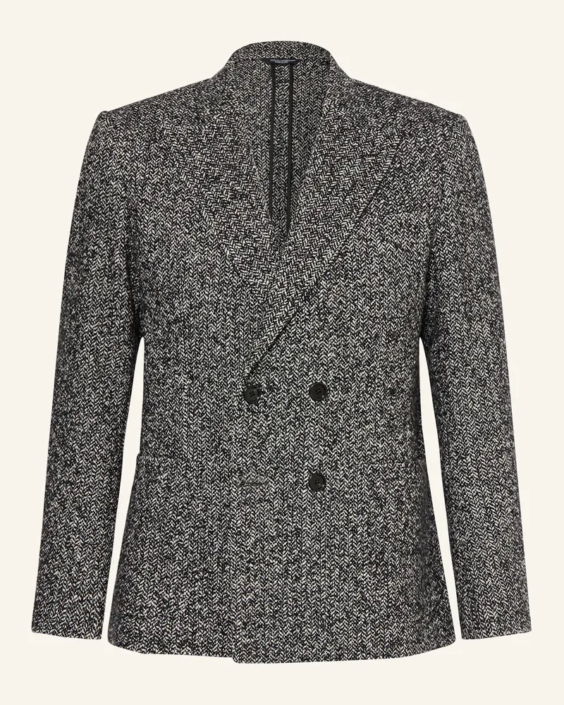 Dolce & Gabbana Sakko Regular Fit grau Schwarz