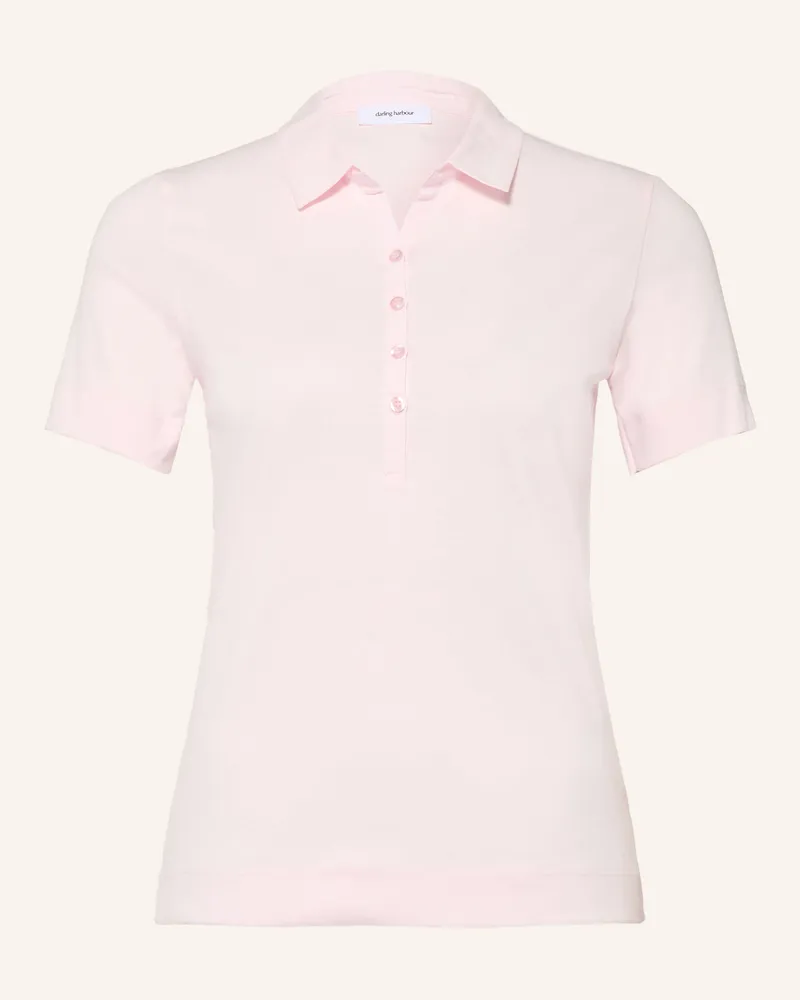 Darling Harbour Jersey-Poloshirt rosa Babyrose