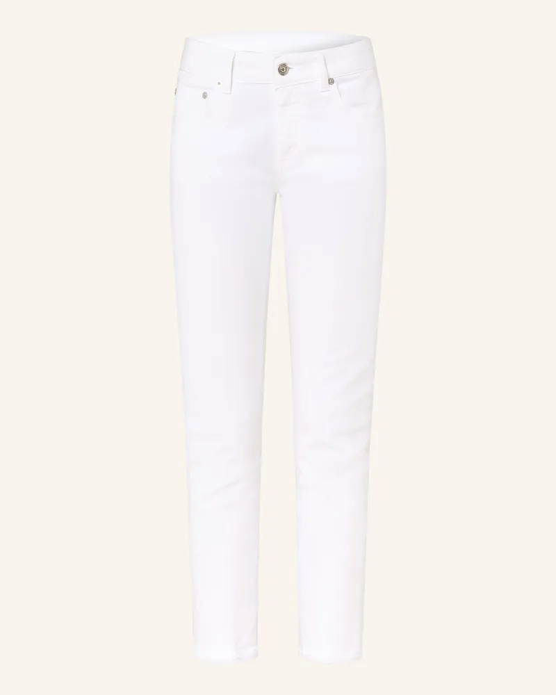 Dondup Cropped Jeans Rose weiss 000