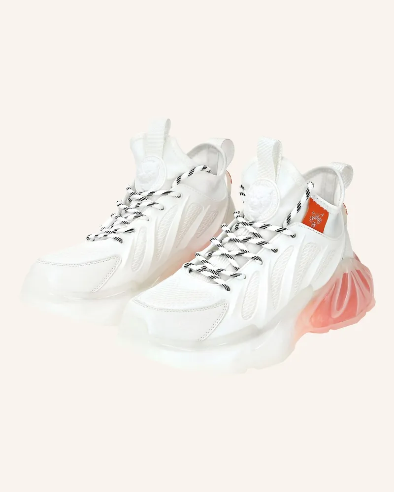 Philipp Plein Runner Sneaker THE BUBBLE GEN.X.02 TIGER Weiss