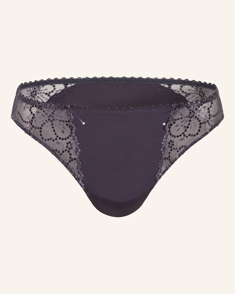 Marie Jo Slip JANE mit Schmuckperlen Dunkelblau