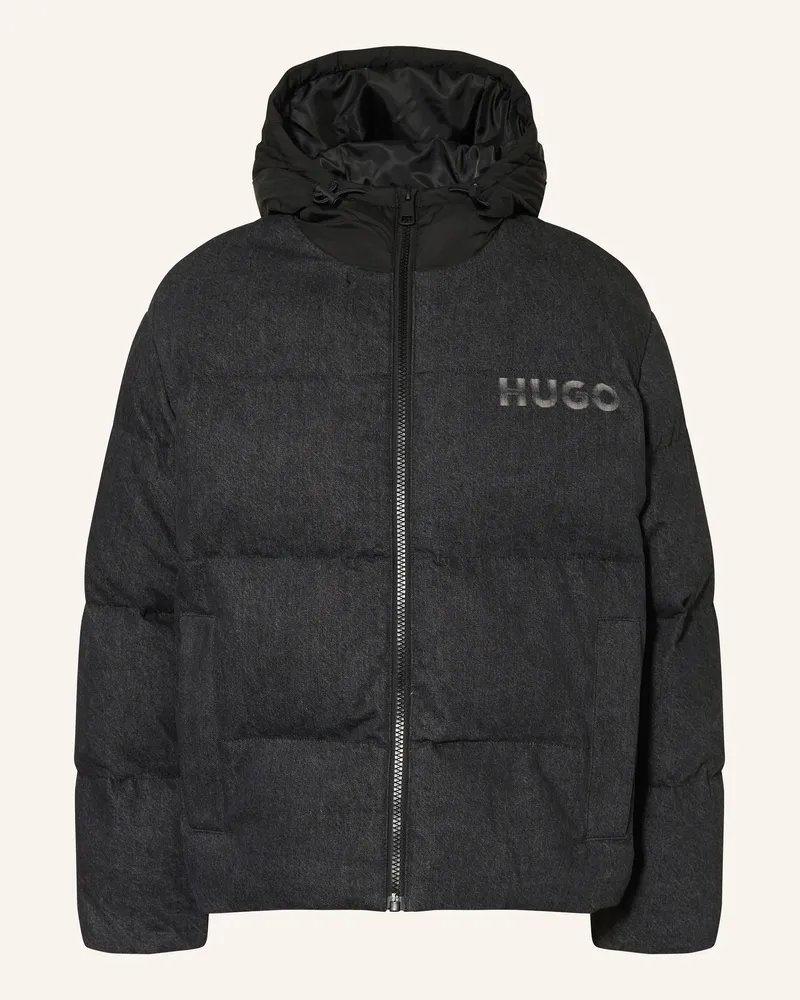HUGO BOSS Steppjacke BOWAN Dunkelgrau