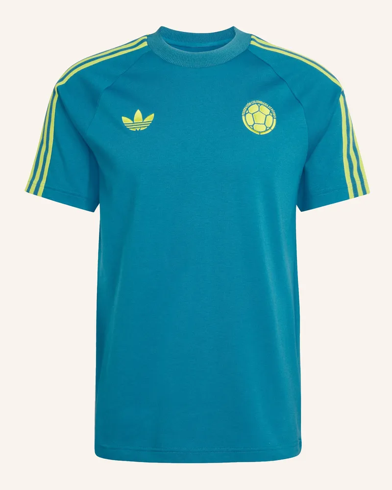 adidas T-Shirt KOLUMBIEN ORIGINALS Petrol