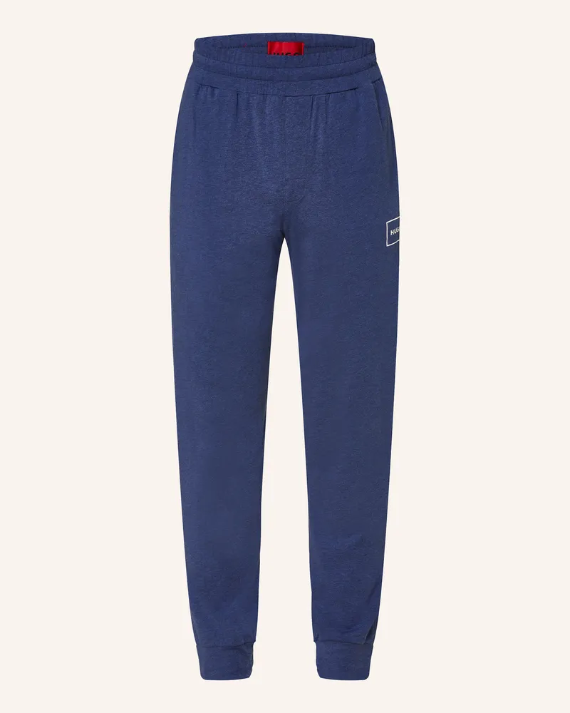 HUGO BOSS Schlafhose Laze blau Dunkelblau