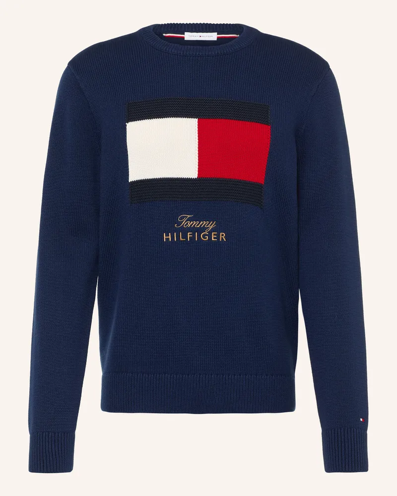 Tommy Hilfiger Pullover blau Dunkelblau