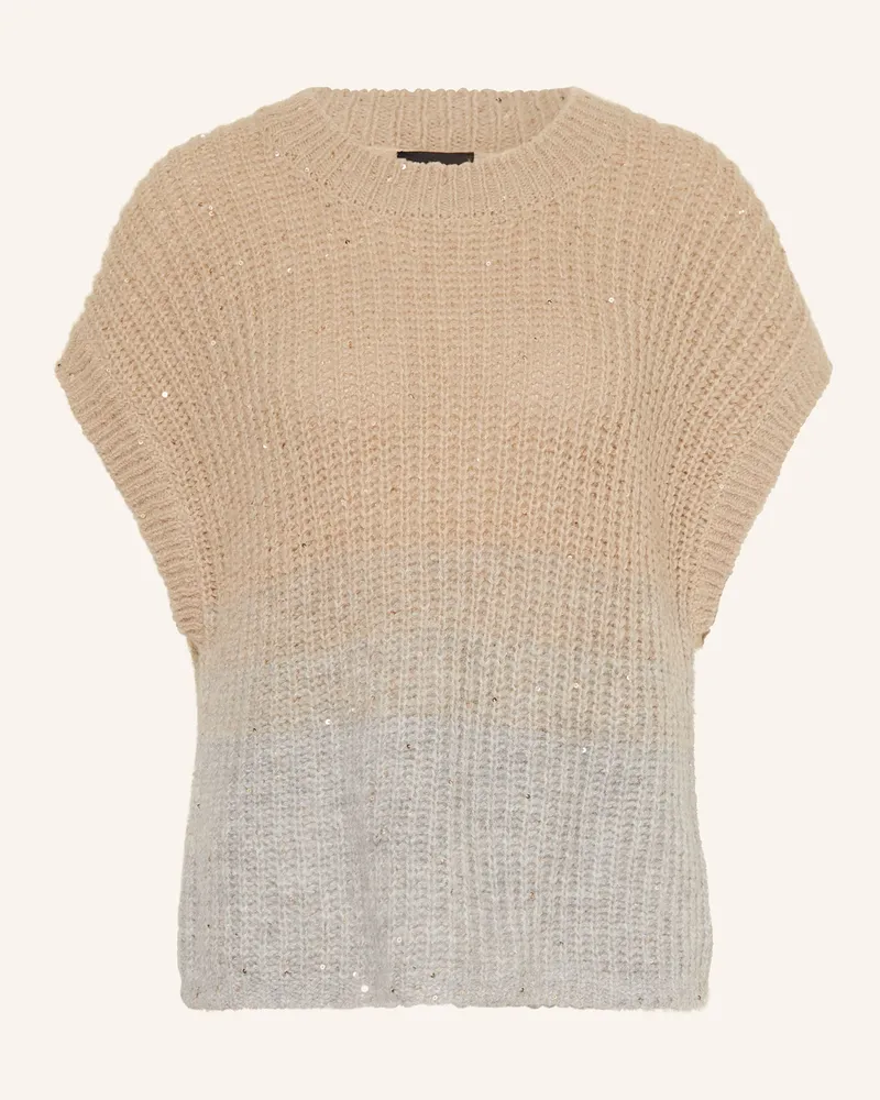 S.Oliver Pullunder mit Pailletten Blaugrau