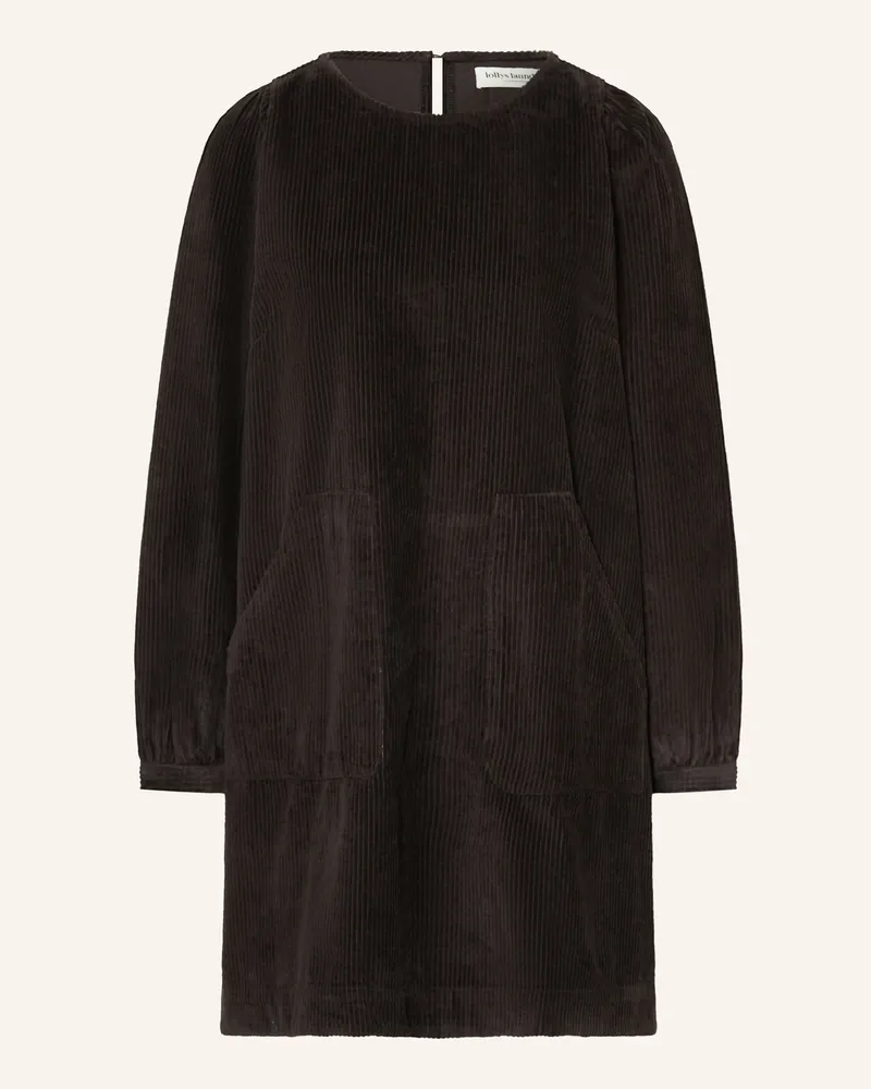 Lollys Laundry Cordkleid CARLALL Schwarz