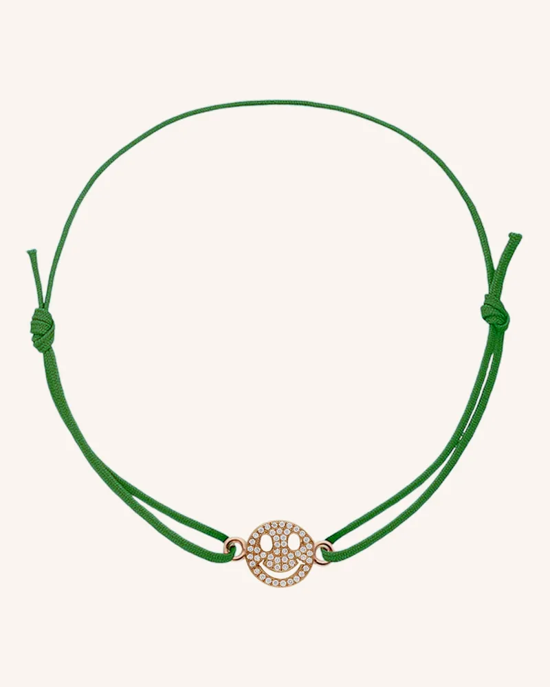 CADA Armband Tiny Smiling Face rosegold Roségold