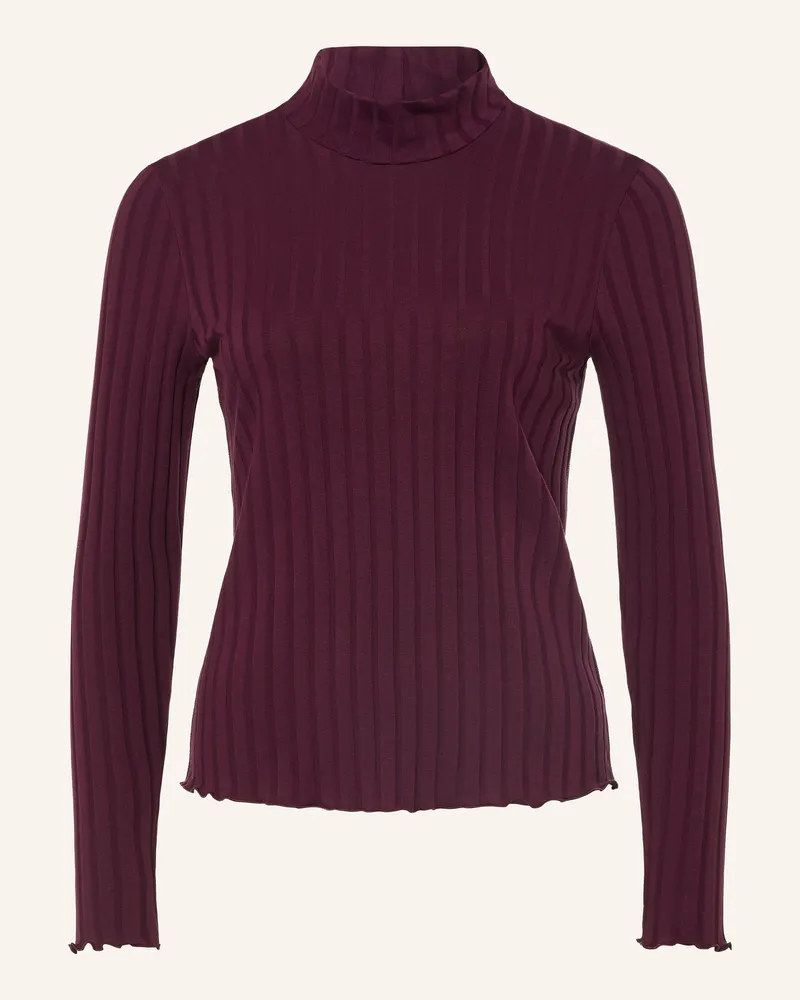 lilienfels Longsleeve rot Dunkellila
