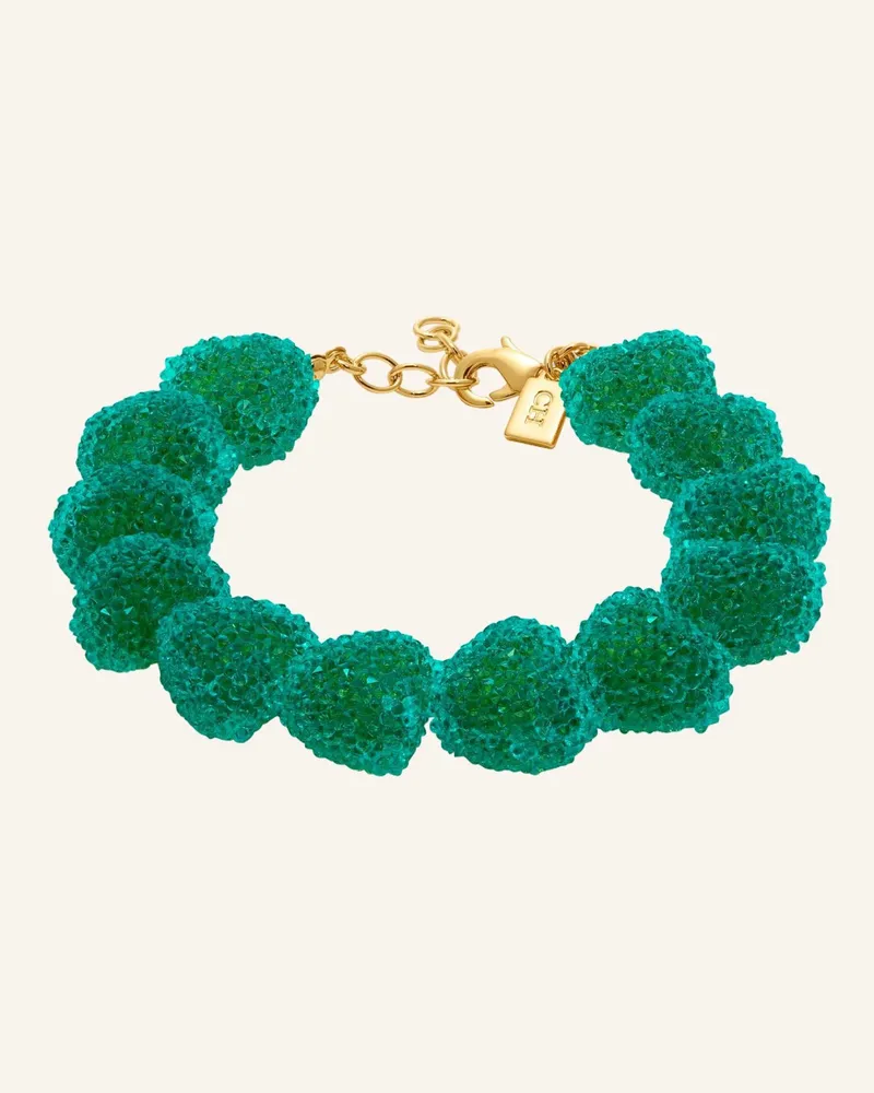 CRYSTAL HAZE Armbänder Jelly Heart Cactus By Glambou gold Gold
