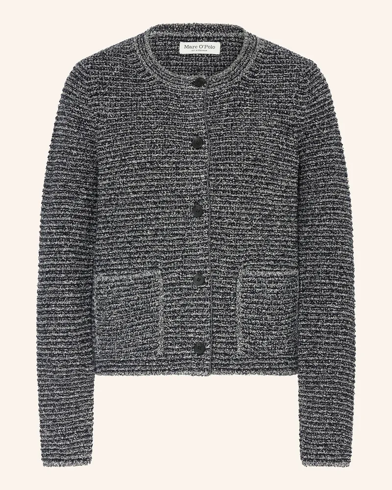 Marc O'Polo Strickjacke Dunkelblau