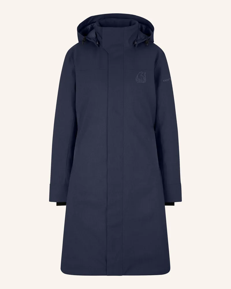 Nordisk Daunenmantel Tana blau Blau