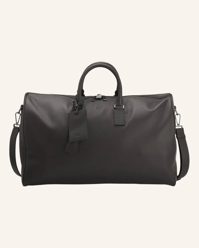 HUGO BOSS Reisetasche AXTON HOLDALL_DB Dunkelbraun