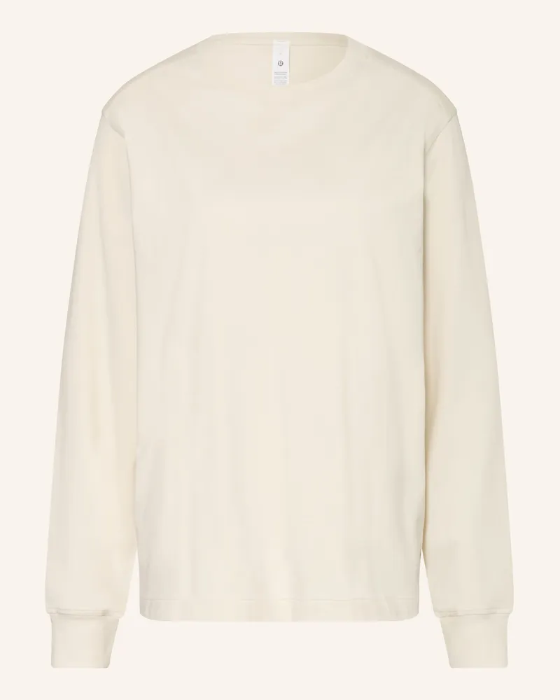 LULULEMON Longsleeve All Yours beige Ecru