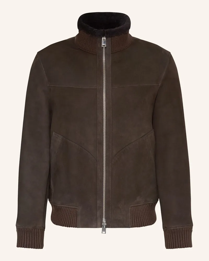 Arma Lederjacke AREK Dunkelbraun