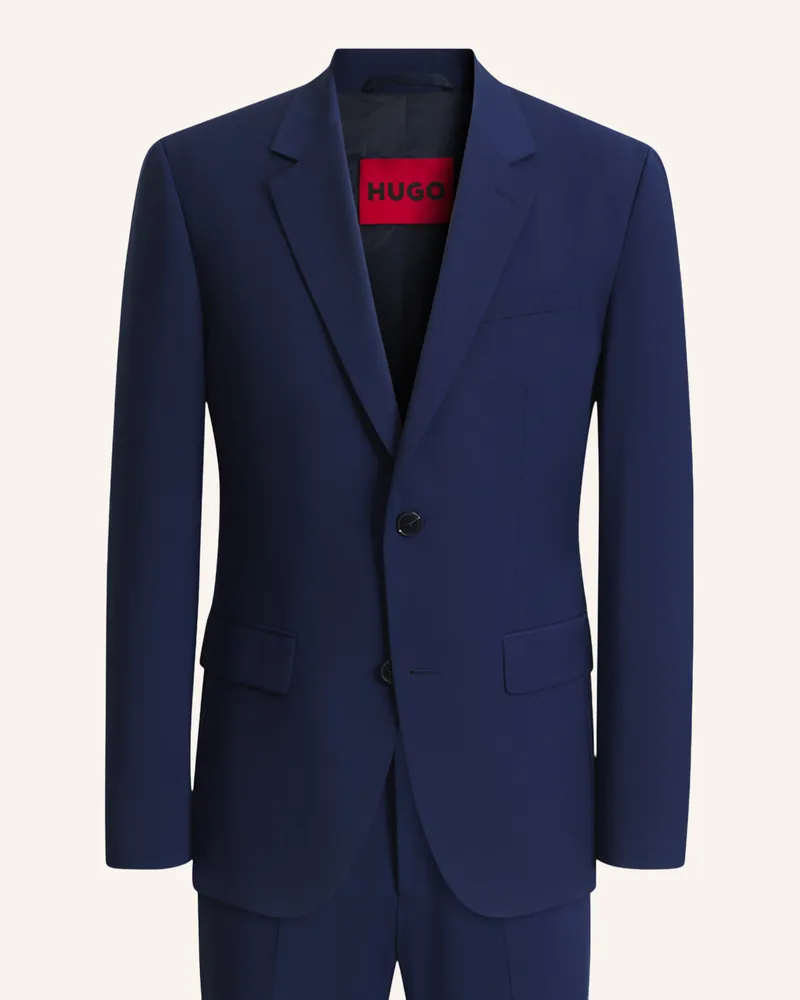 HUGO BOSS Suit Henry-getlin253x-Mh Slim Fit blau Blau