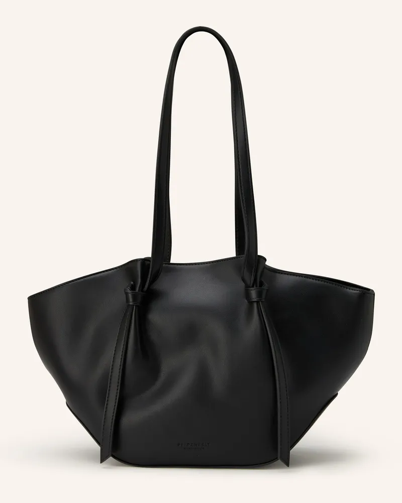 SEIDENFELT Shopper Ryd Medium schwarz Schwarz