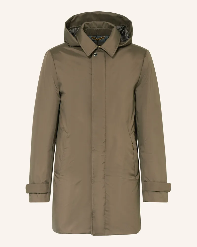 MOORER Daunenparka VIDO mit abnehmbarer Kapuze Khaki