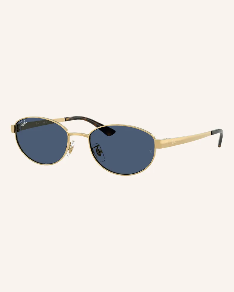 Ray Ban Sonnenbrille rb3774d grau Gold