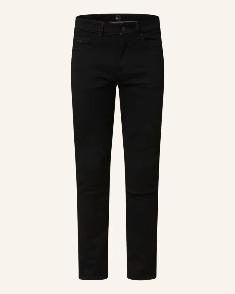 HUGO BOSS Jeans DELAWARE Slim Fit Schwarz