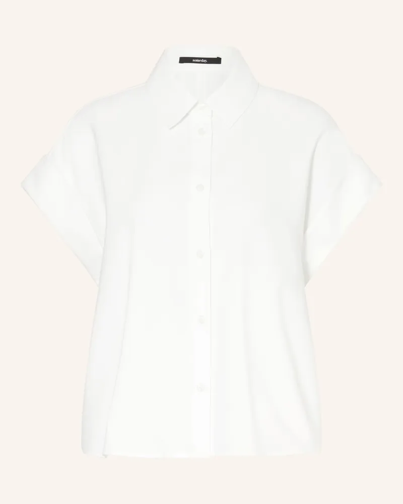 someday. Hemdbluse Zelya weiss Weiss