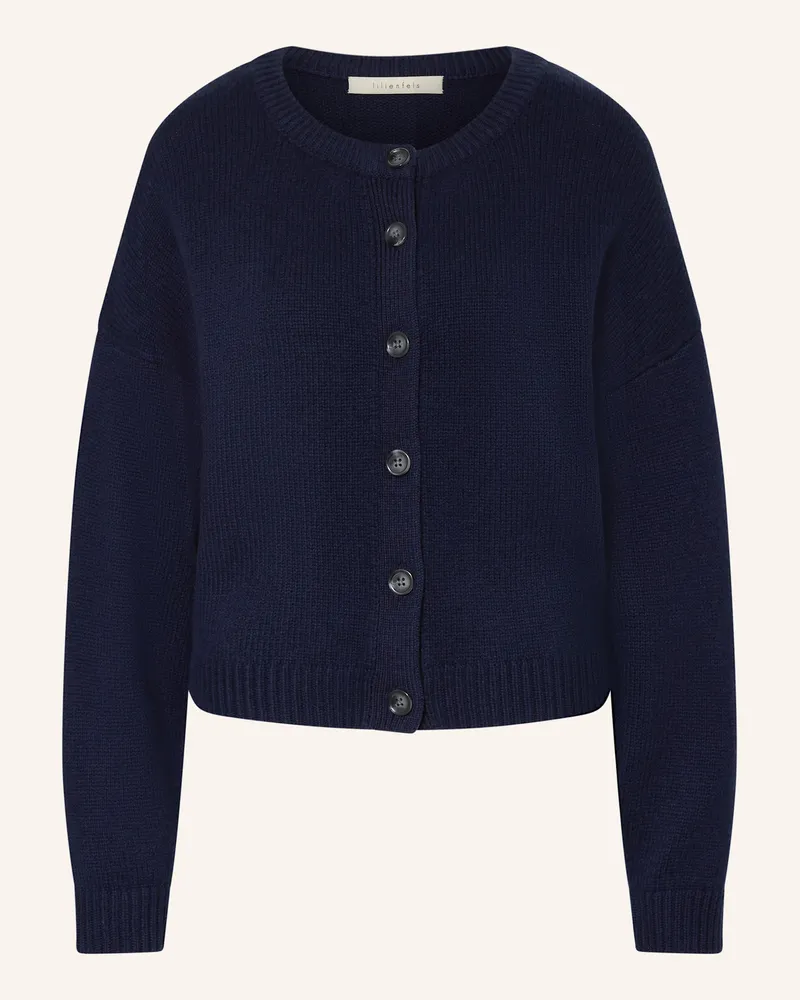 lilienfels Strickjacke Dunkelblau
