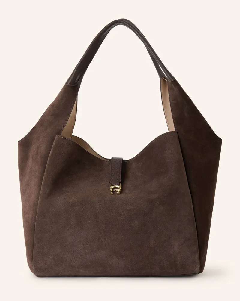 Aigner Beuteltasche braun Dunkelbraun