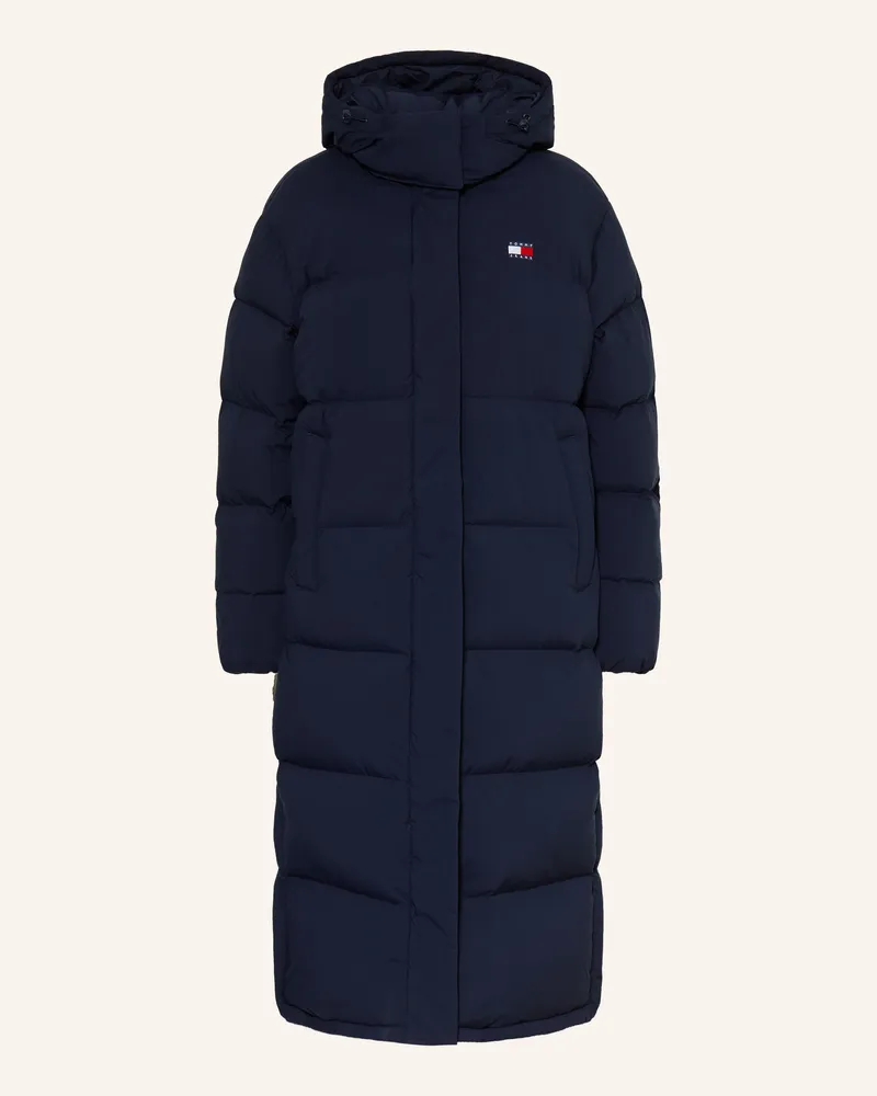 Tommy Hilfiger Daunenmantel Mit Abnehmbarer Kapuze blau Dunkelblau