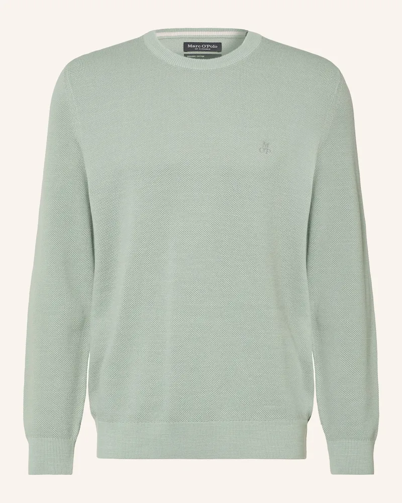 Marc O'Polo Piqué-Pullover gruen Mint
