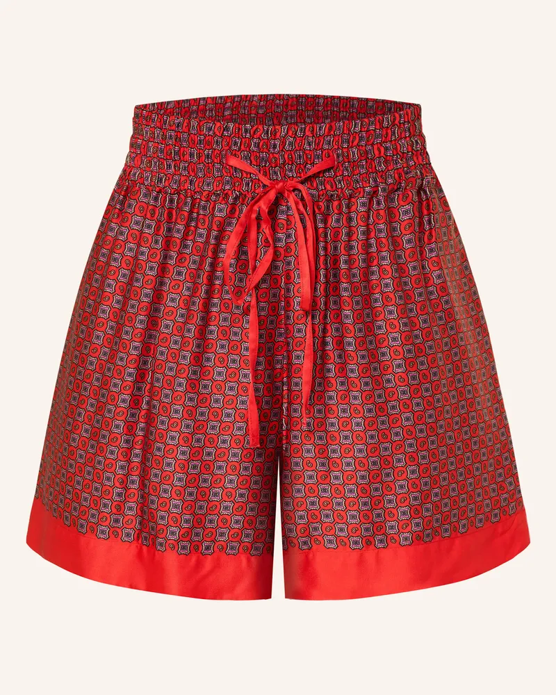 Sandro Satinshorts Rot