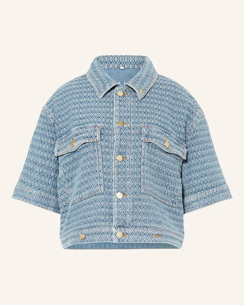 Mos Mosh Kastenjacke Mmebba blau Blau