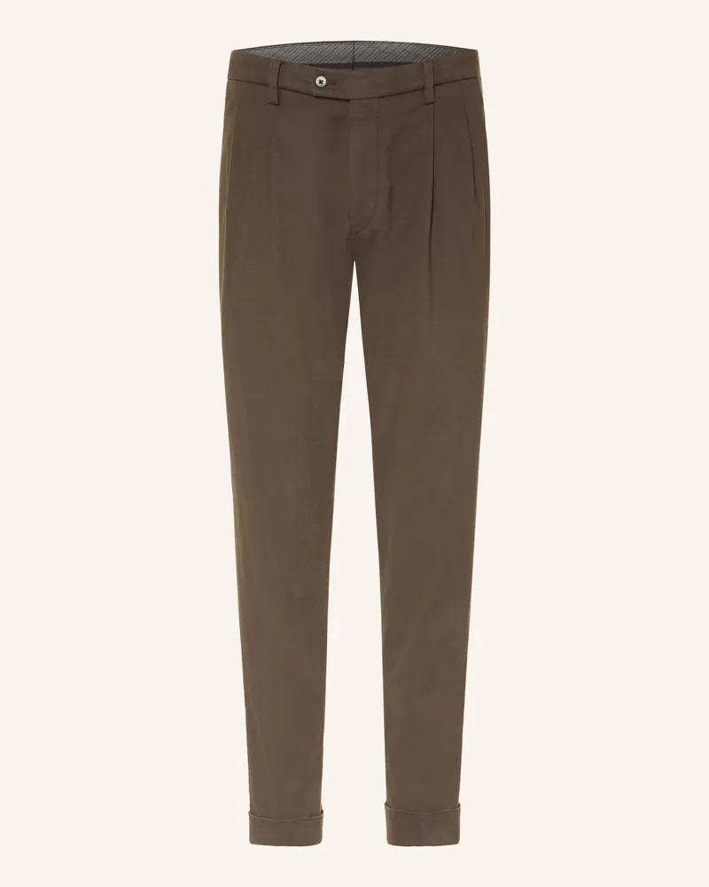 Hiltl Chino Extra Slim Fit braun Dunkelbraun