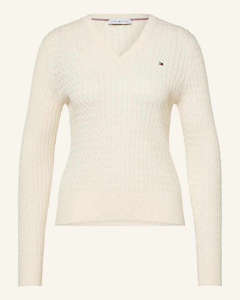 Tommy Hilfiger Pullover weiss Ecru