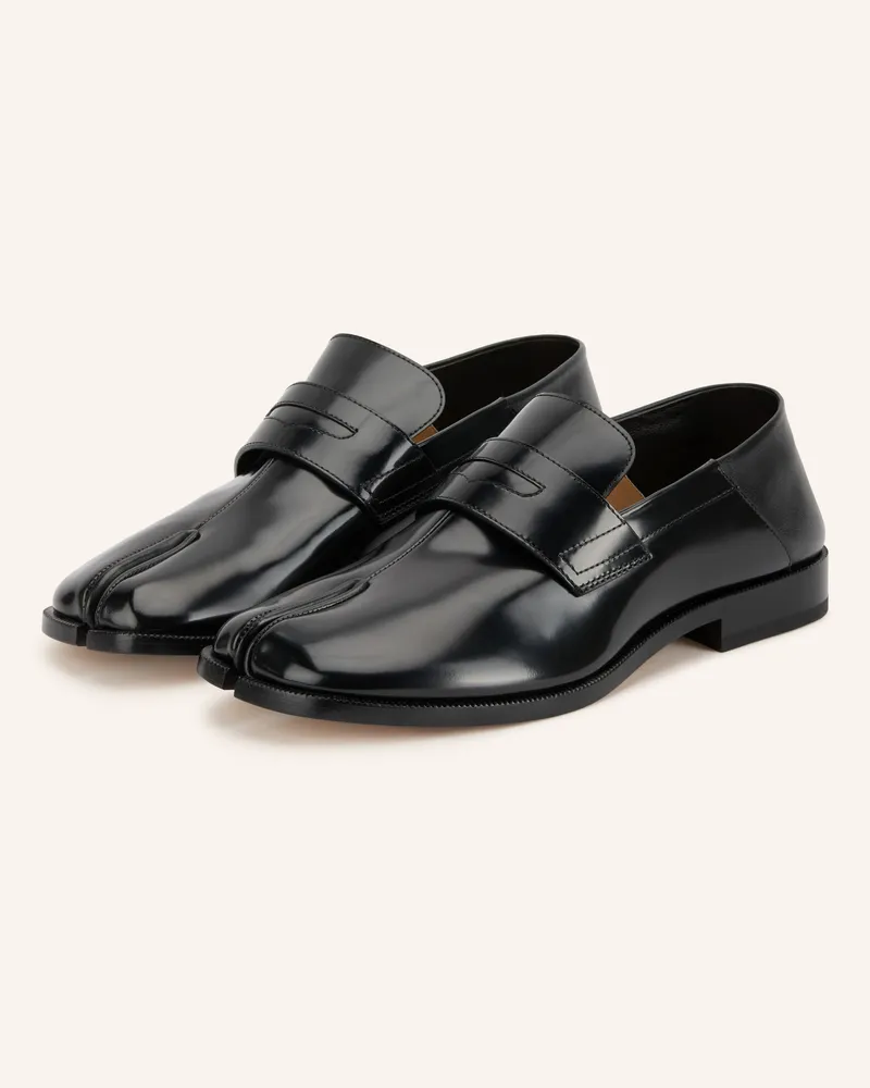 Maison Margiela Penny-Loafer Tabi schwarz Schwarz