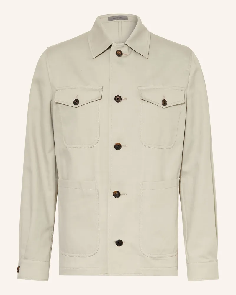Corneliani Overjacket gruen Hellgrün