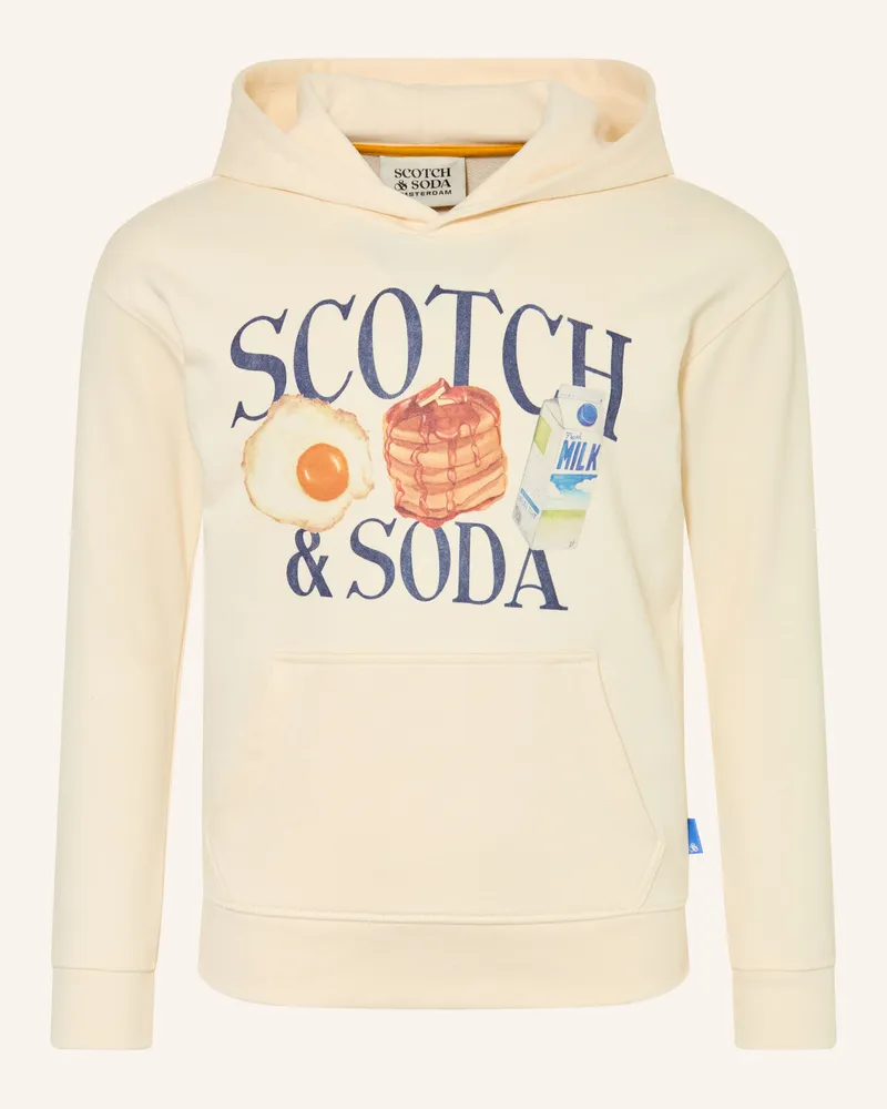 Scotch&Soda Hoodie weiss Creme